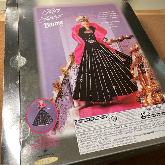 1998 Happy Holidays Barbie in box, great condition! - Picture 5 of 6